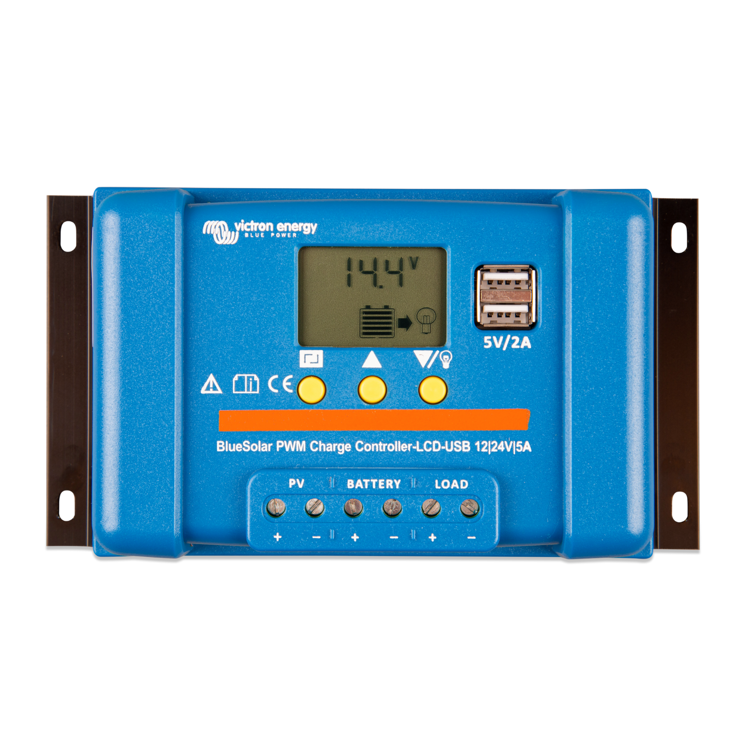 Victron - BlueSolar PWM-LCD&USB 12/24V-5A [SCC010005050]