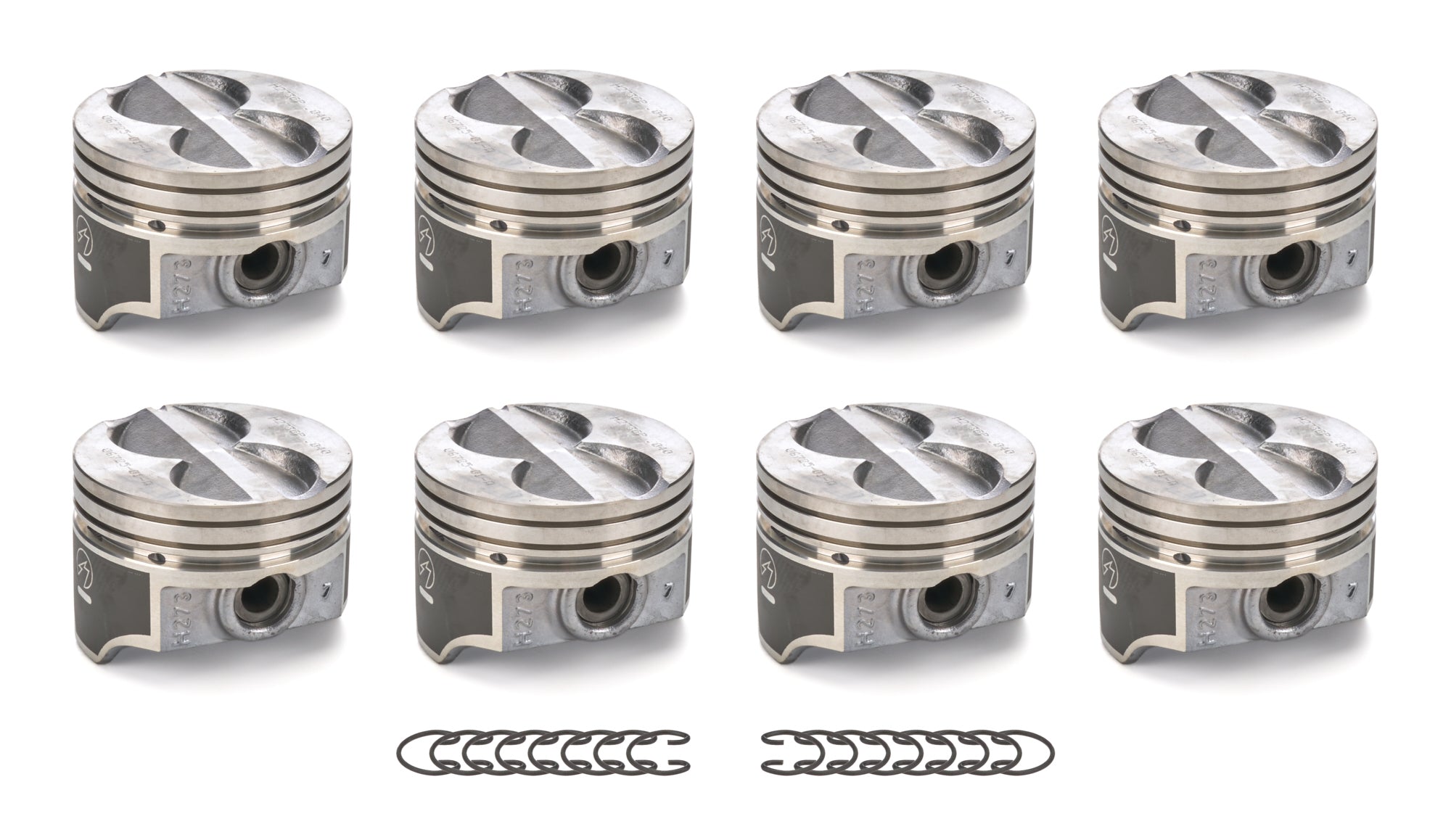 8 PK SET CAST PISTONS