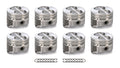 8 PK SET CAST PISTONS