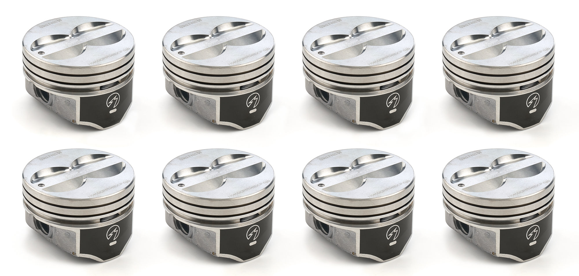 8 PK SET CAST PISTONS