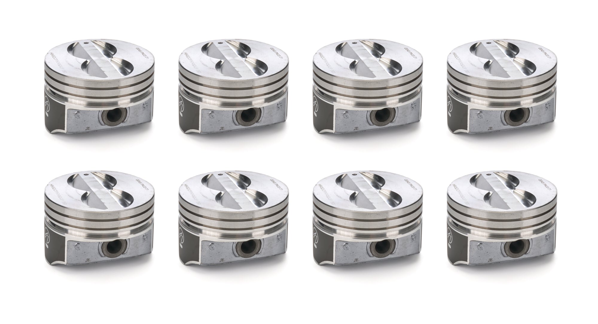 8 PK SET CAST PISTONS