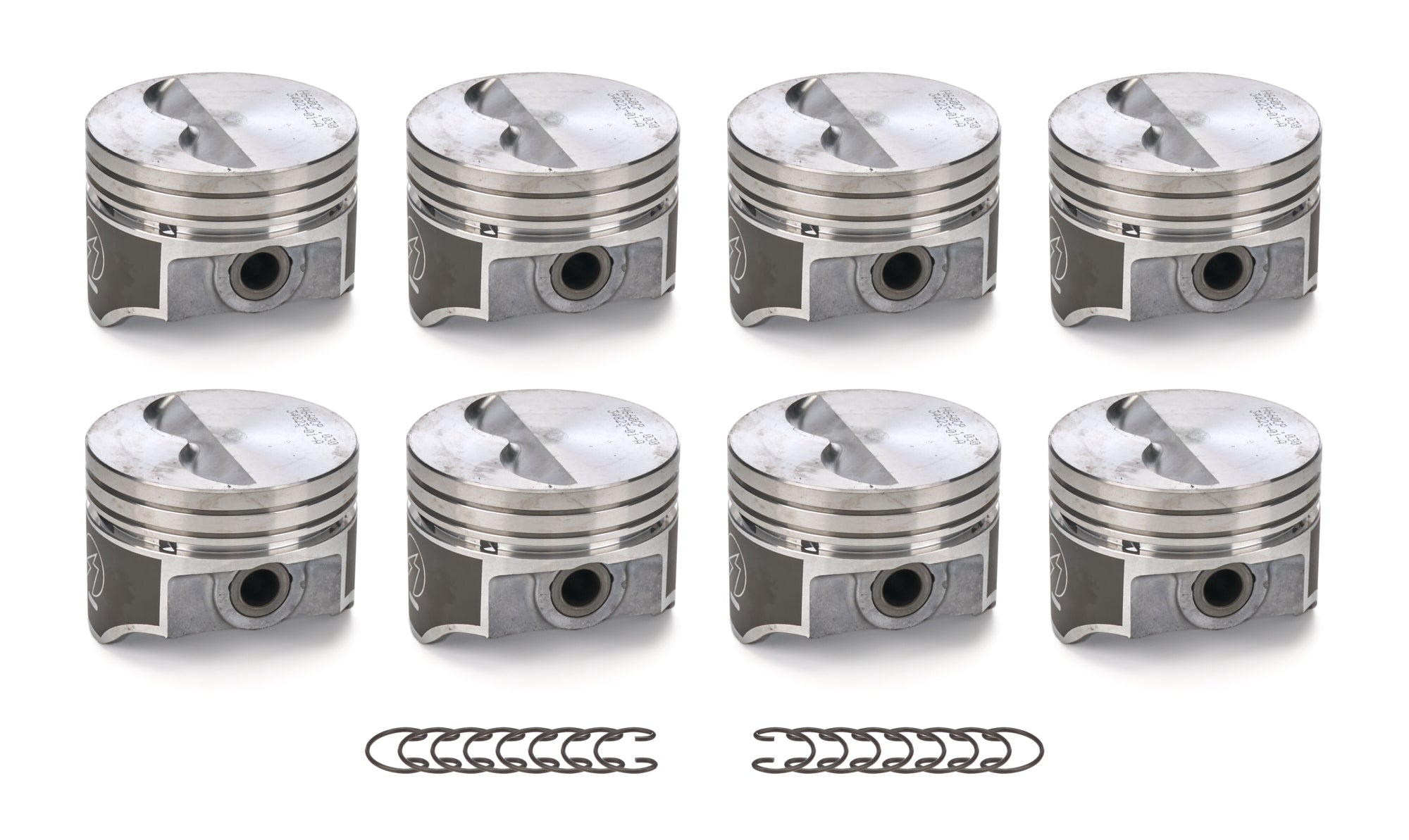 8 PK SET CAST PISTONS