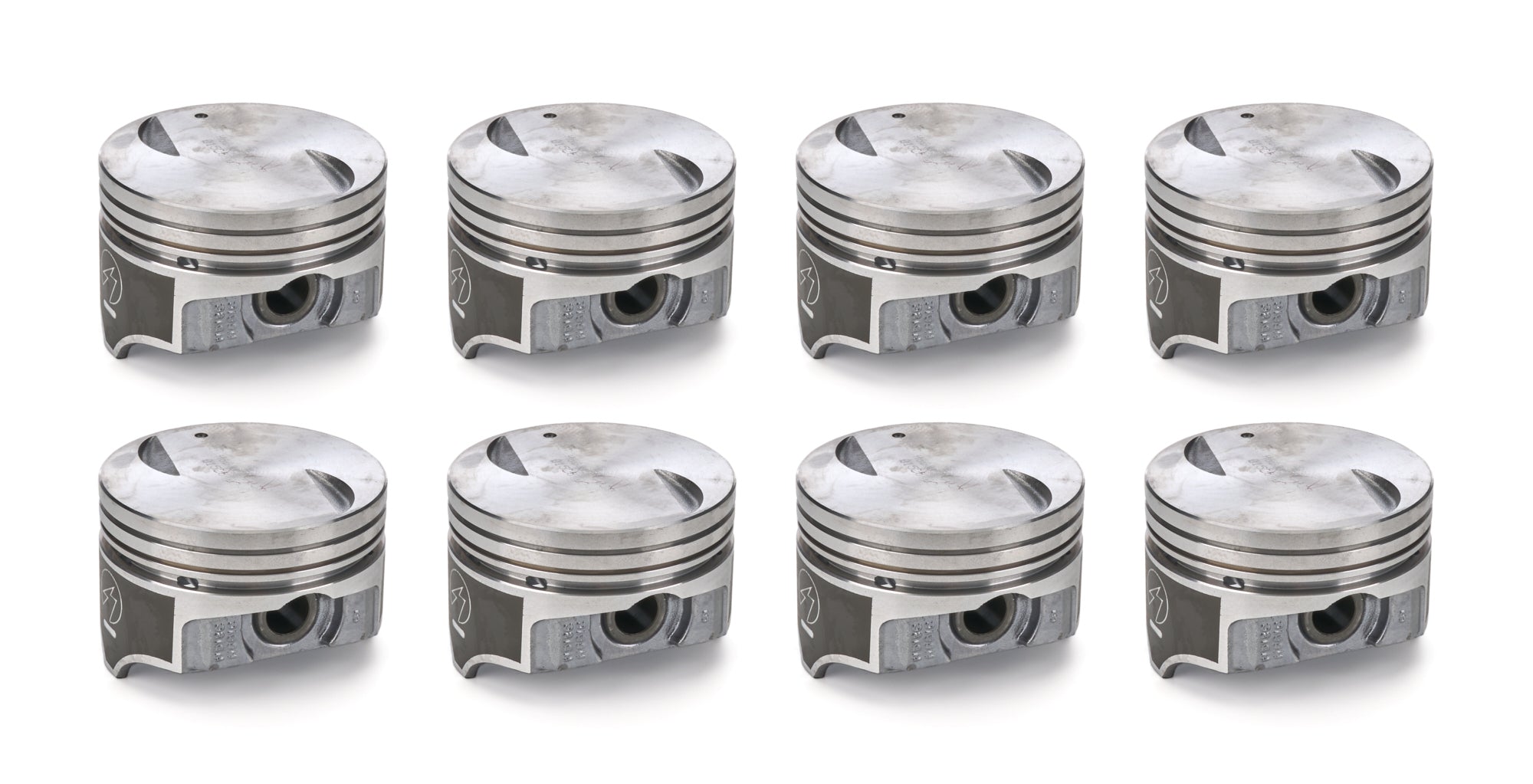 8 PK SET CAST PISTONS