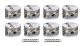 8 PK SET CAST PISTONS