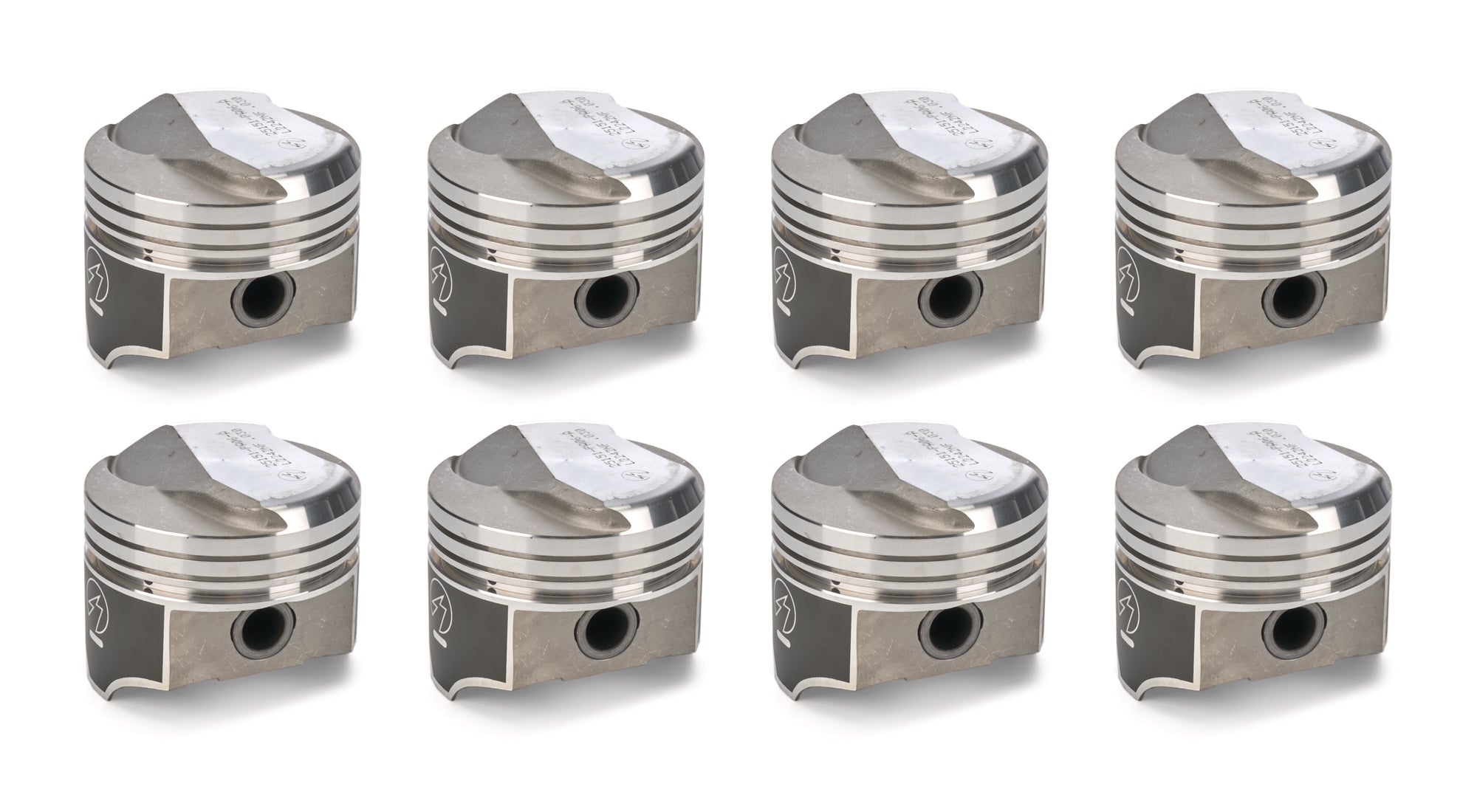 8 PK SET PISTONS POWER FORGED