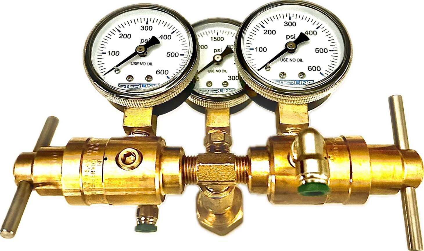 DUAL CO2 REGULATOR