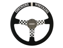 PRP X Shreddy Checkered Steering Wheel, Deep Dish