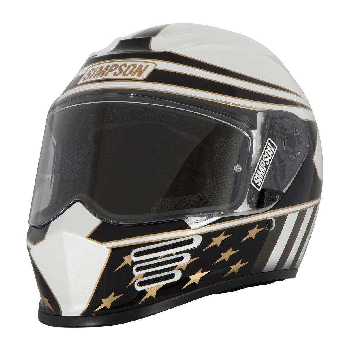 Helmet Americana Gold Speed Bandit Large