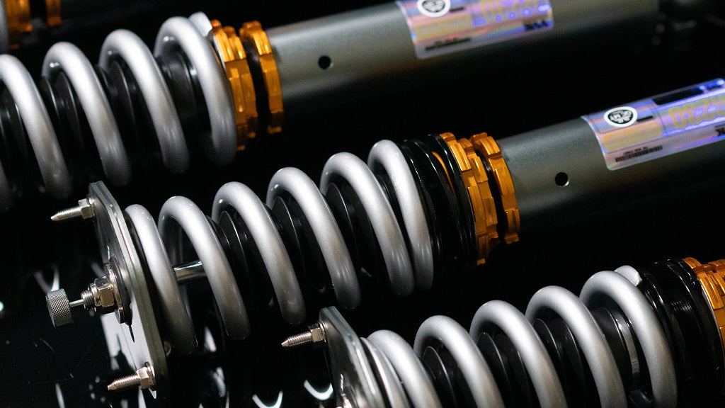 Mercedes SL600 R230 Coilover Conversion Kit with Adjustable Sway Bars and Power Steering