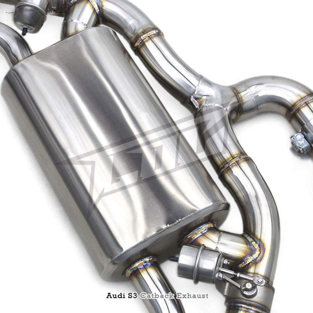 Stainless Valved Catback Exhaust System for Audi TT TTS RS 8J MK2 2.0T