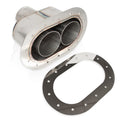 EXHAUST TIP- THROUGH BODY