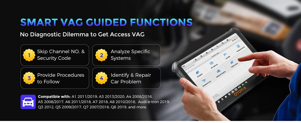 OTOFIX D1 Max Automotive Diagnostic Scan Tool Bi-Directional Scanner ECU Coding DoIP & CANFD 2 Years Update Upgraded of D1 PRO