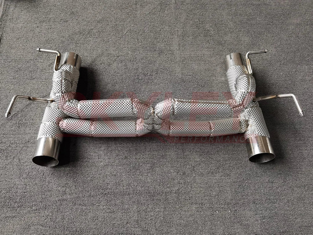 SL Valve Exhaust Catback For Ferrari 488 3.9 2015 Exhaust Valvetronic Catback System Auto Engine Systems