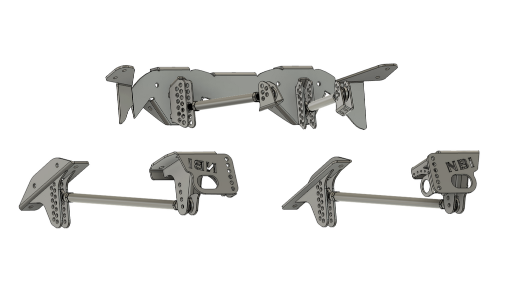 Bolt In S10 4-Link "Basic Kit" Welded