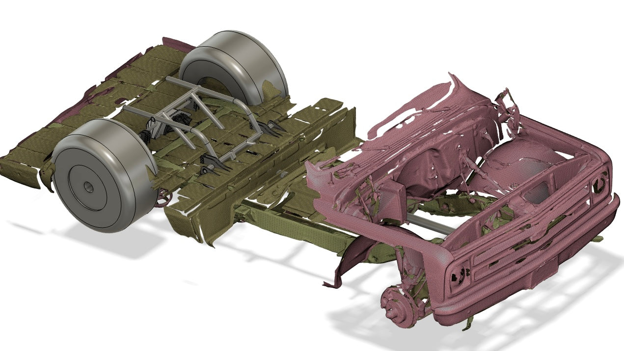 Chevy C10 4-Link Back Half "Basic" Kit (1967-1972)