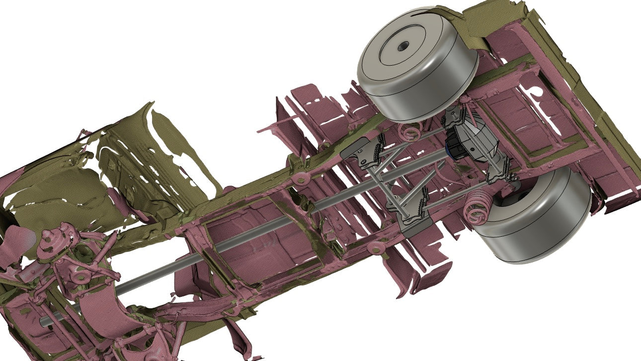 Chevy C10 4-Link Back Half "Basic" Kit (1967-1972)