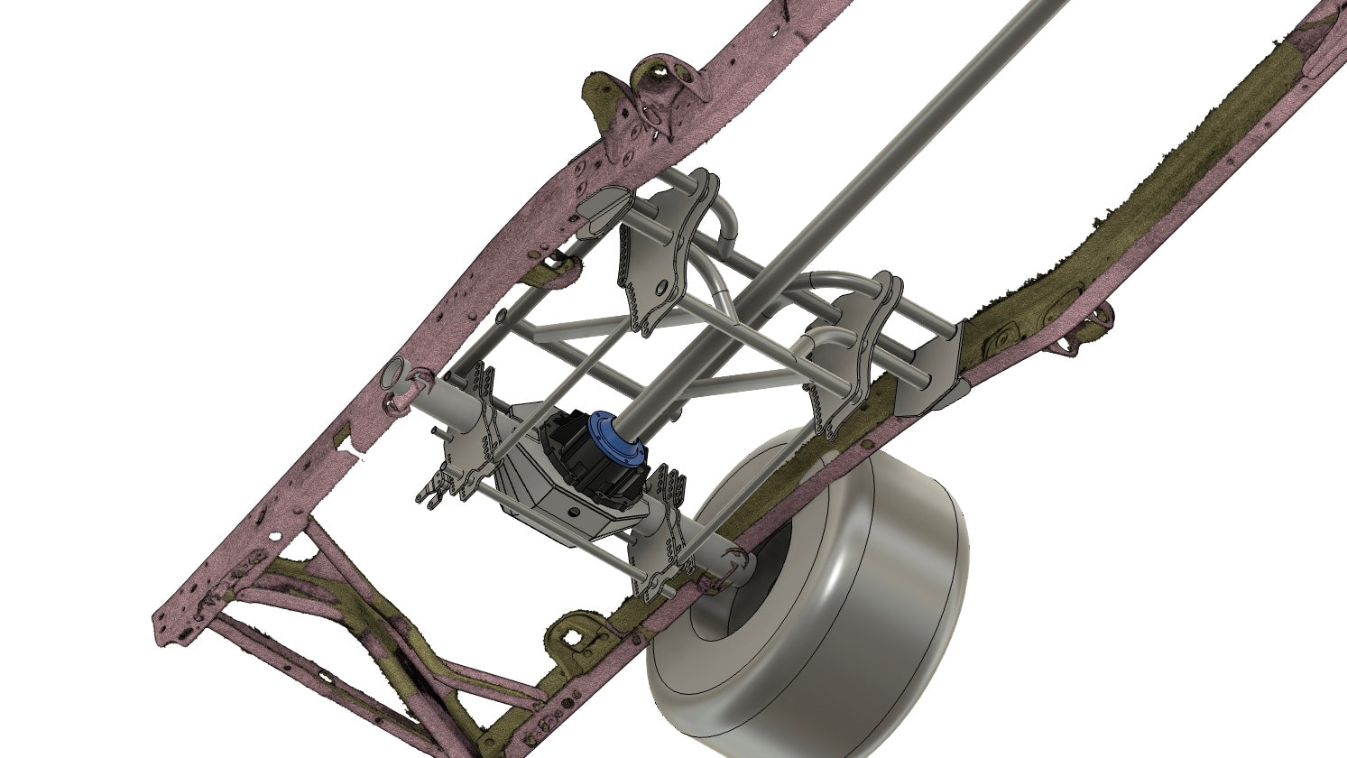 Ford F1504-Link Back Half "Race" Kit