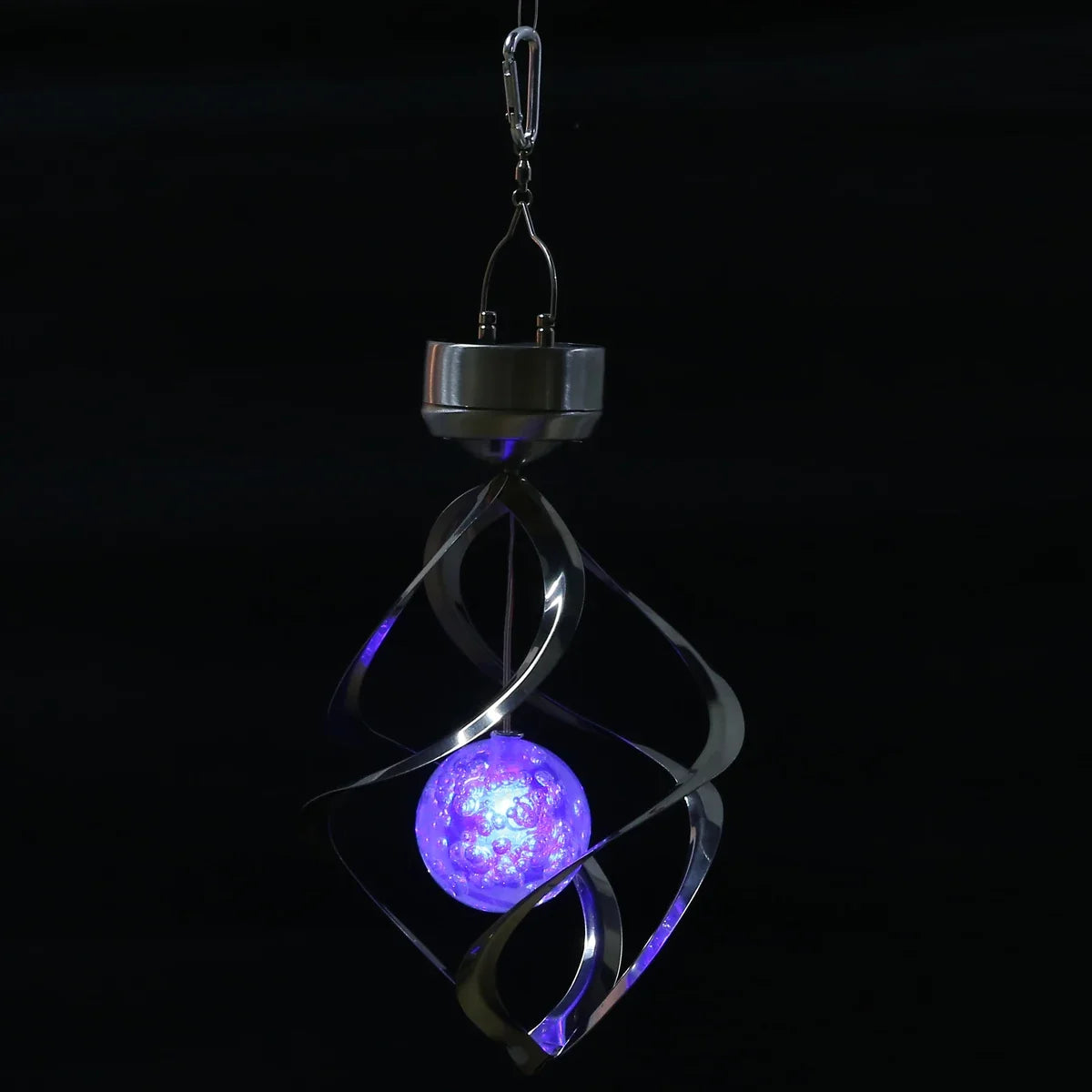Led Color Changing Solar Wind Chime Light