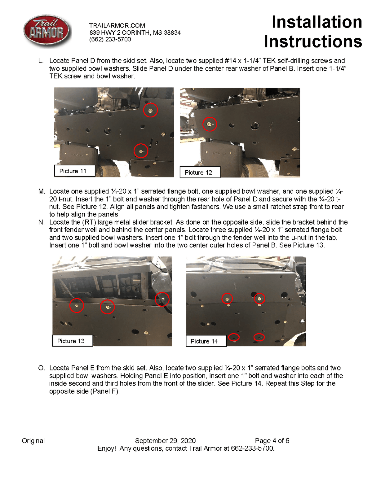 Trail Armor Full Skids for 2020-22 Can-Am Maverick Sport Max DPS