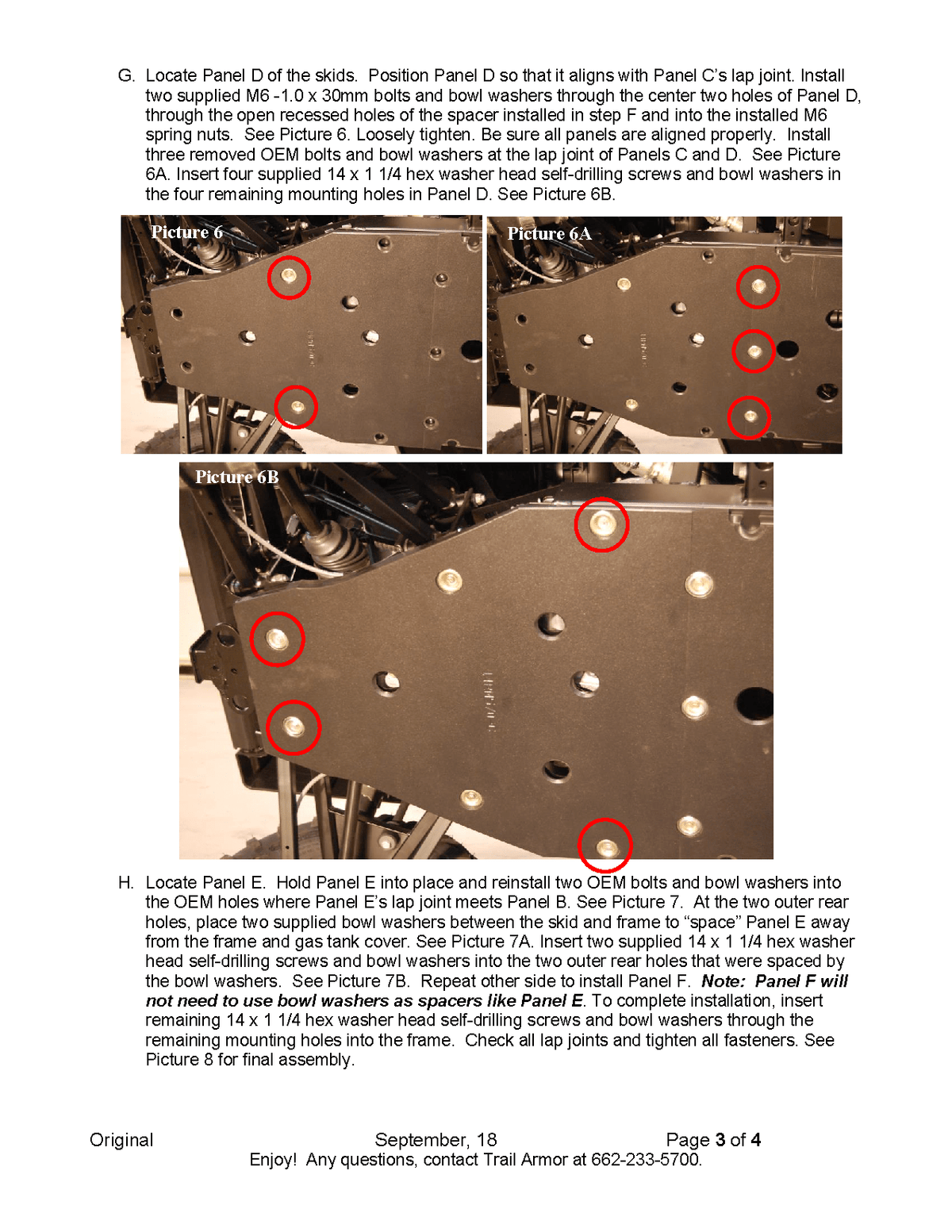 Trail Armor Full Skids for 2014-21 Ranger Midsize 570 Crew