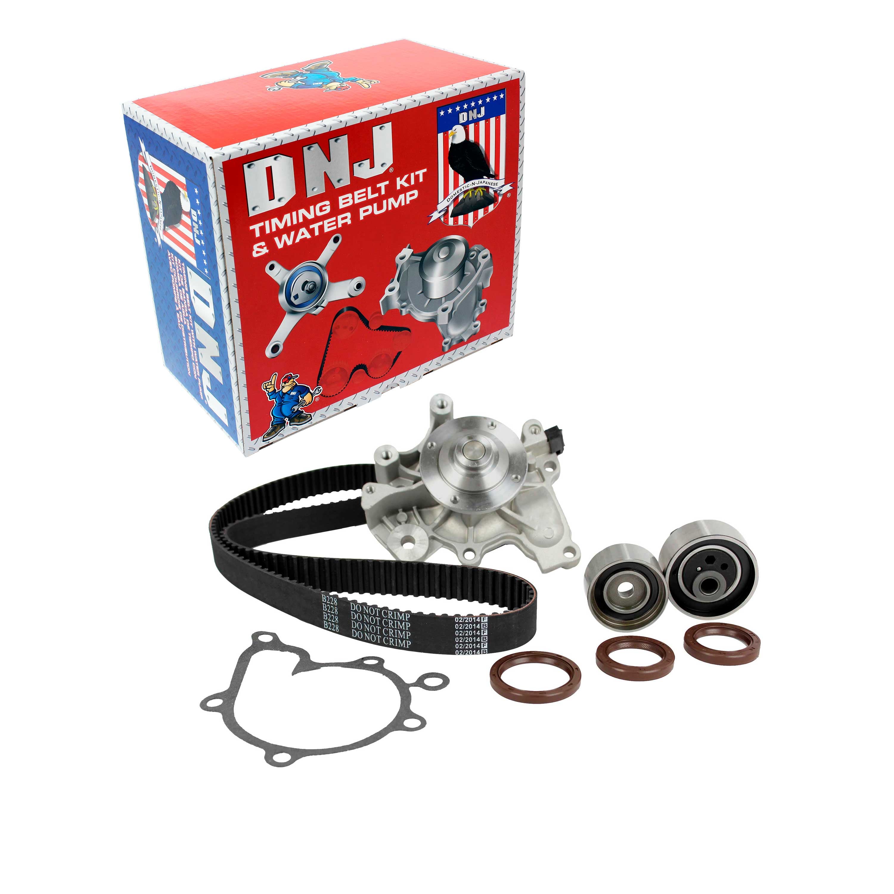 Timing Belt Kit with Water Pump 1993-2003 Ford,Mazda 2.0L