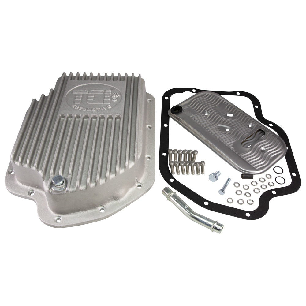TH400 TRANS OIL PAN ALUMINUM