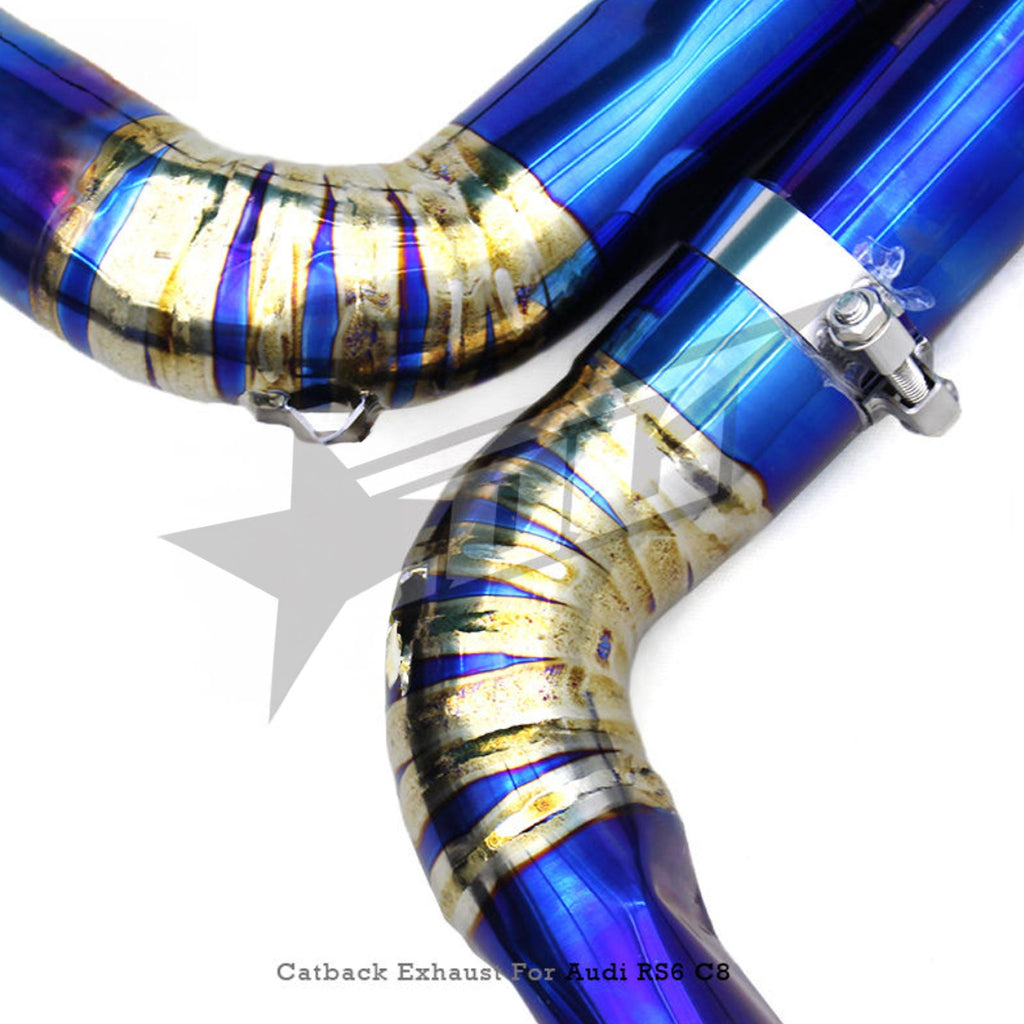 Valved Catback Exhaust System for Audi RS6 RS7