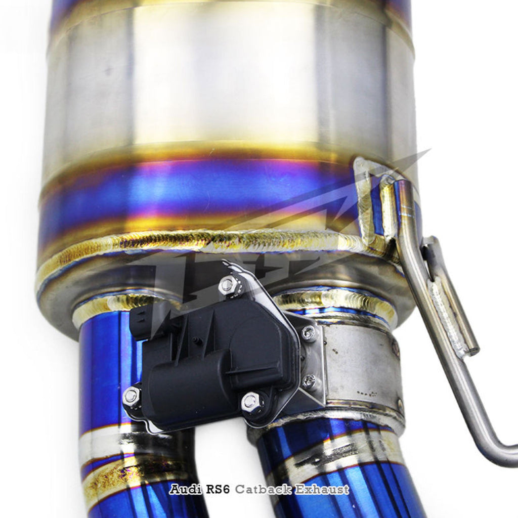 Valved Catback Exhaust System for Audi RS6 RS7