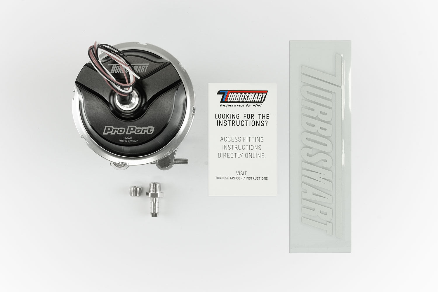 Turbosmart GenV ProPort BOV with Sensor Cap (Black)