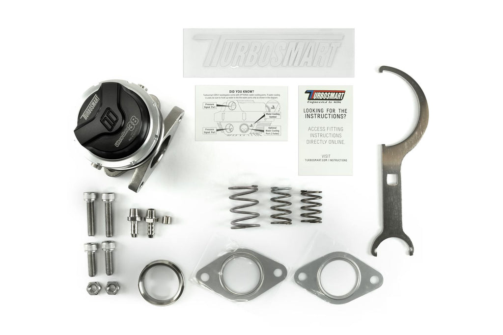Turbosmart GenV UltraGate38 14psi External Wastegate (Black)