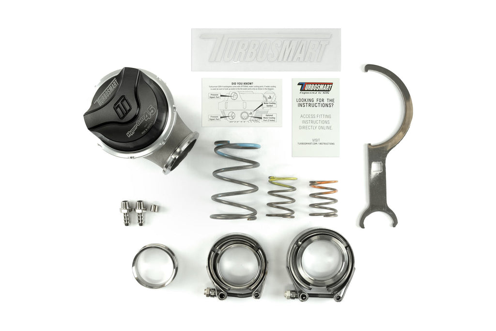 Turbosmart GenV HyperGate45HP ‘High Pressure’ 35psi External Wastegate (Black)