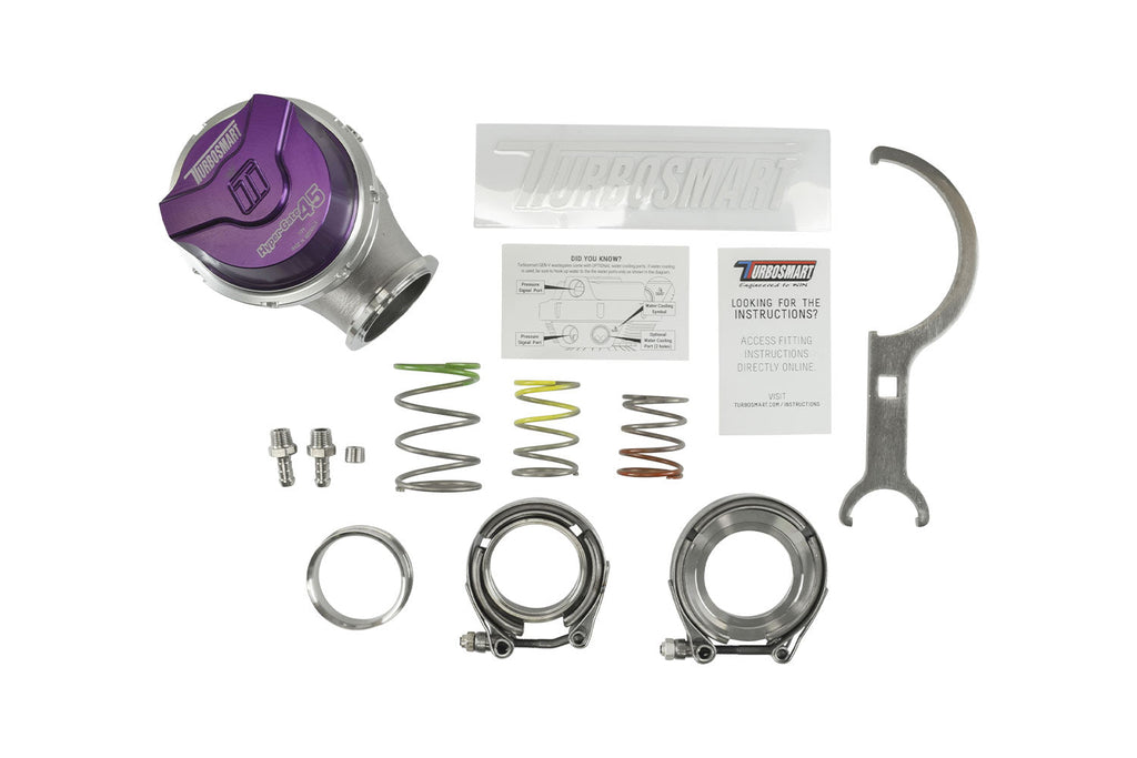 Turbosmart GenV HyperGate45 14psi External Wastegate (Purple)