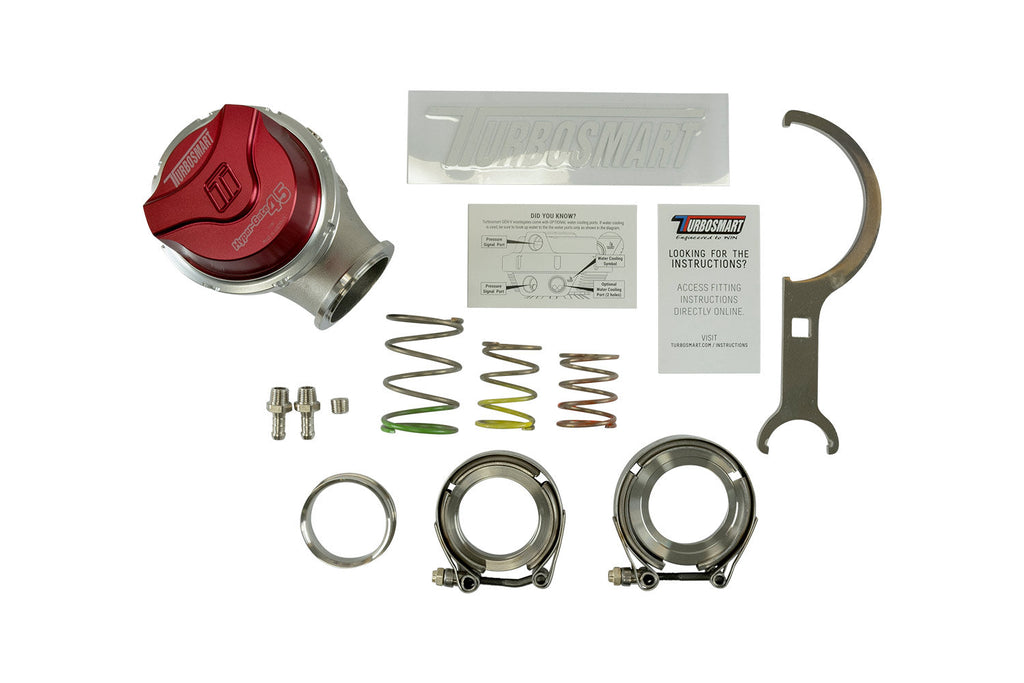 Turbosmart GenV HyperGate45 14psi External Wastegate (Red)