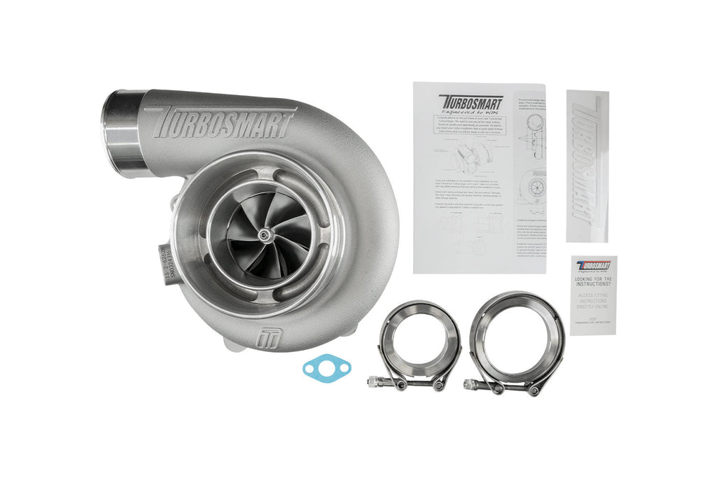 TS-2 Performance Turbocharger (Water Cooled) 6262 V-Band Reverse Rotation 0.82AR Externally Wastegated
