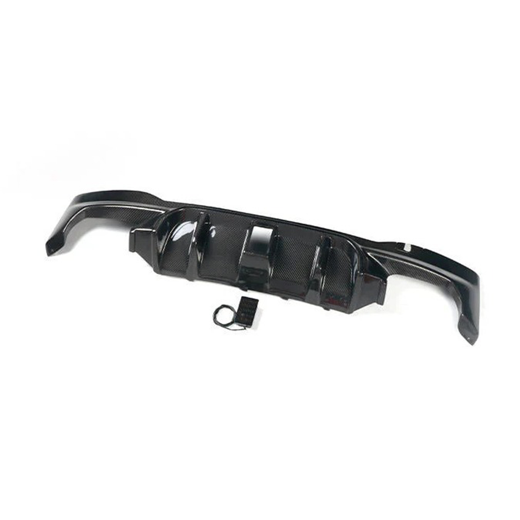 Carbon Fiber Rear Diffuser w/ LED for BMW F90 M5