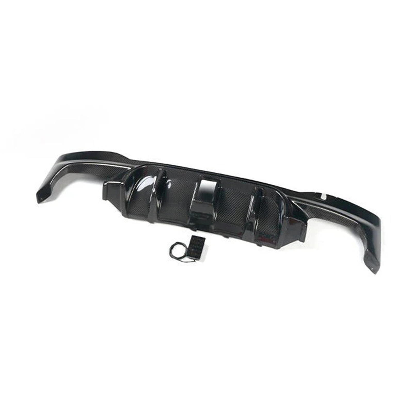 Carbon Fiber Rear Diffuser w/ LED for BMW F90 M5