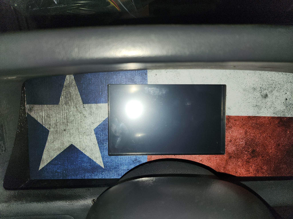 Digital Dash Beauty Backplate Insert for 1982-1989 Early 3rd Gen Chevrolet Camaro - CarChains3d