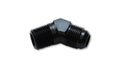 45 Degree Adapter Fittin g -6 to 1/4in NTP