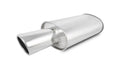 MUFFLER OVAL SS POLISHED 3IN