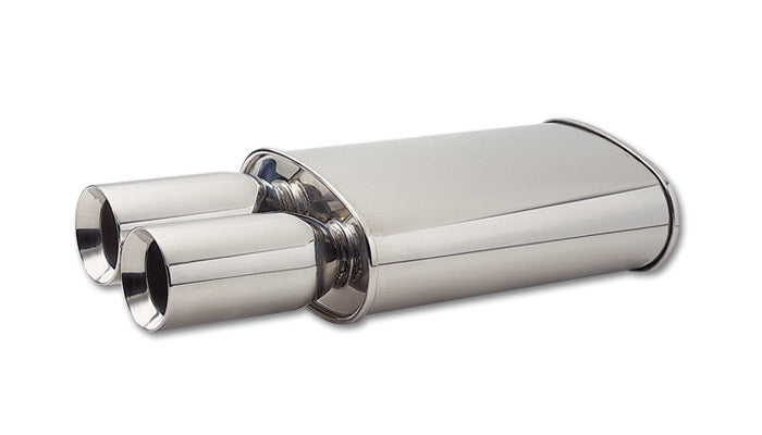 MUFFLER SS OVAL POLISHED