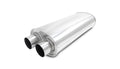 MUFFLER OVAL SS 2.5IN DUAL