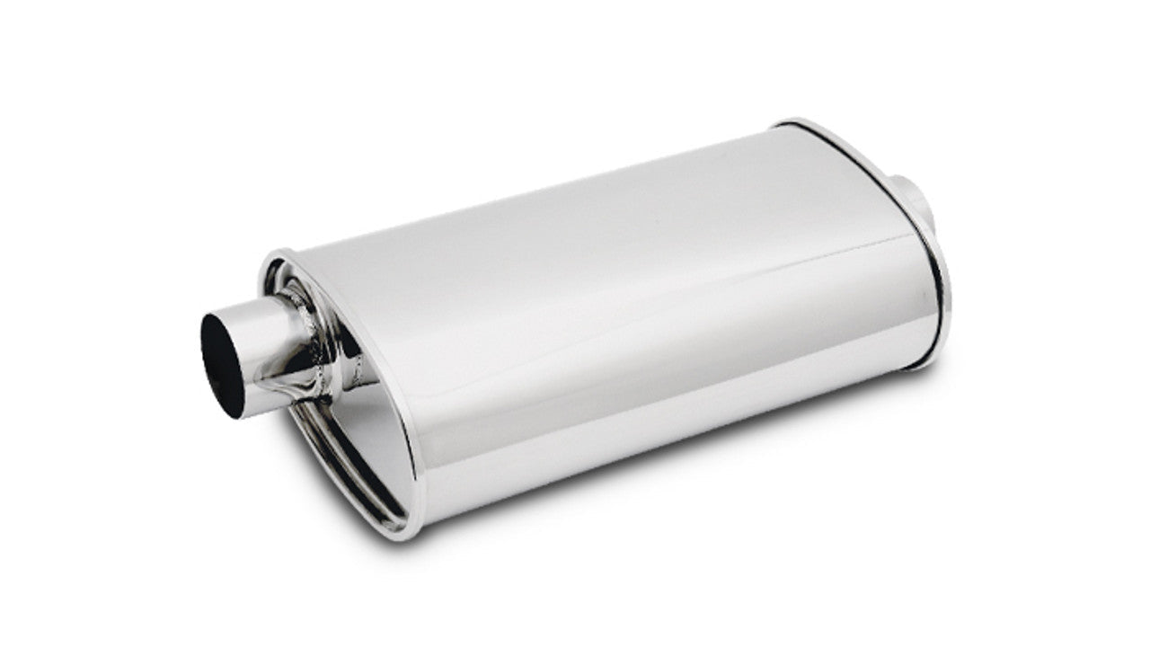 MUFFLER OVAL SS 3.50 IN