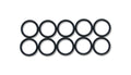 Package of 10 -8AN Rubbe r O-Rings