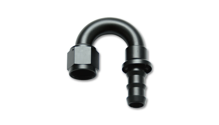 Push-On 180 Degree Hose End Fitting -12AN