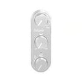 PANEL CLIMATE CONTROL 3-KNOB