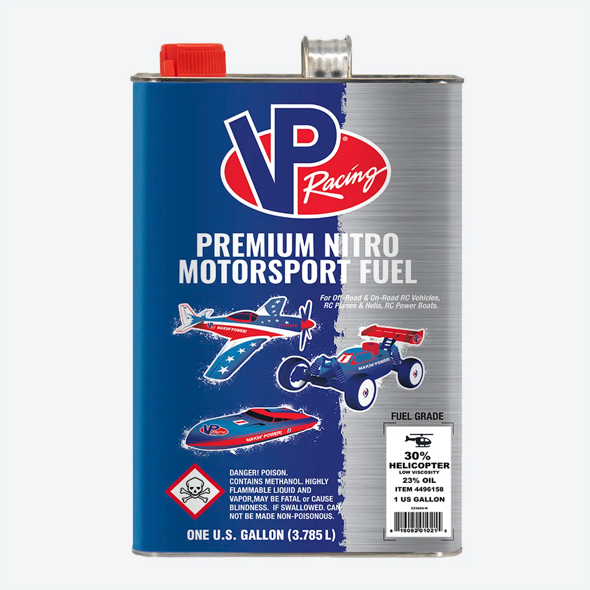 VP Racing RC Helicopter Fuel: 30% Heli / 23% Low-Viscosity O Hobby Fuelil