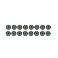 Valve Stem Oil Seal Set 2007-2016 Mini 1.6L