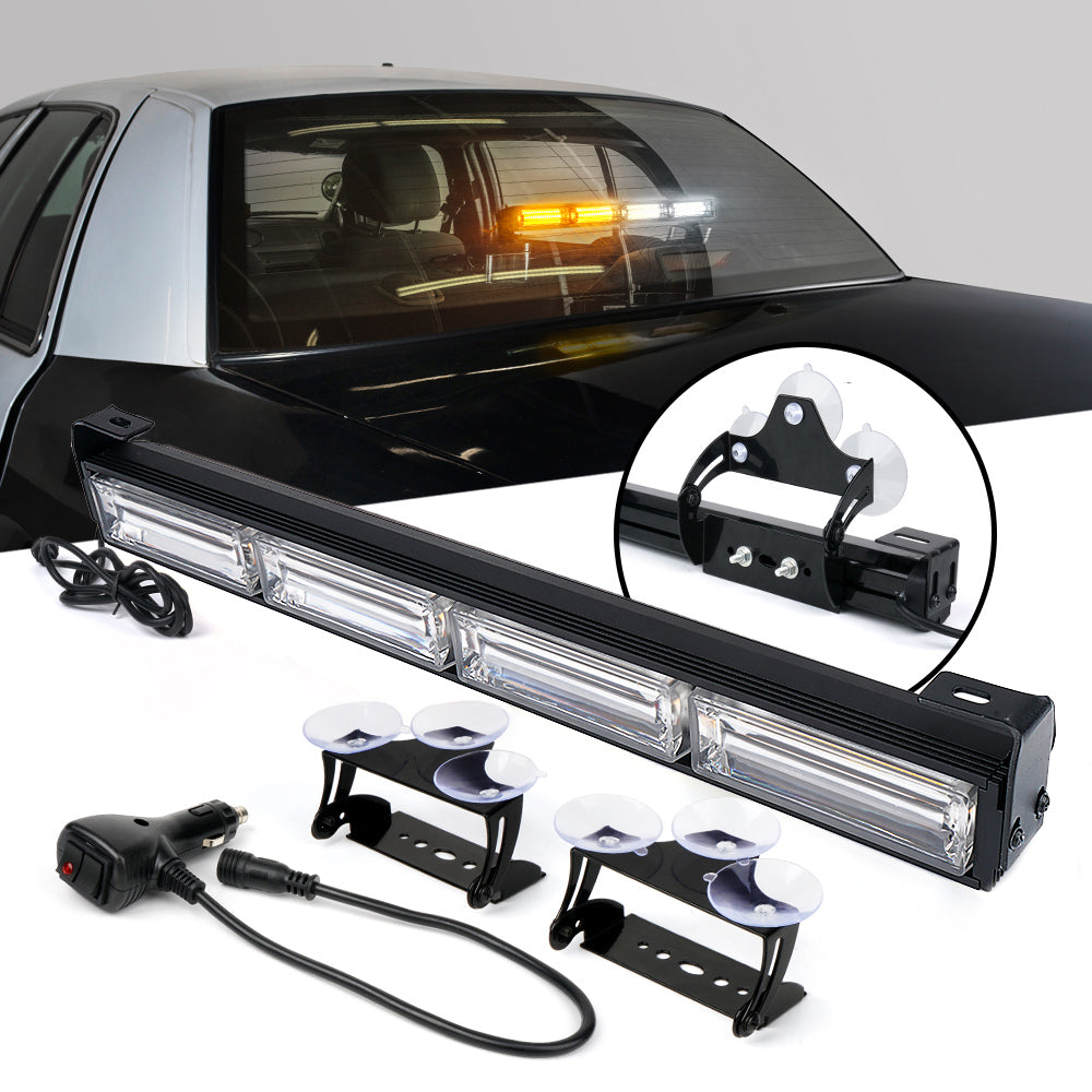 26" COB LED Traffic Advisor Strobe Light Bar | Controller 6 Series