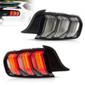 LED Tail Lights Assembly With 5 Modes Sequential Turn Signal For 2015-2023 Mustang 6th Gen (S550)