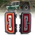 LED Tail Lights Assembly With Dynamic Welcome Lighting For 2021-2024 Bronco